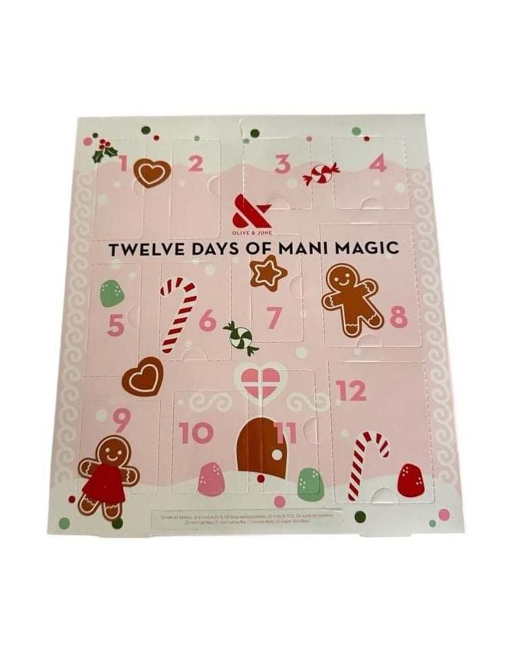Olive & June Twelve Days of Mani Magic Advent Calendar Shine Edition